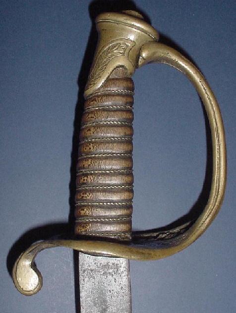 Confederate Foot Officer’s Sword, Likely by Leech & Rigdon