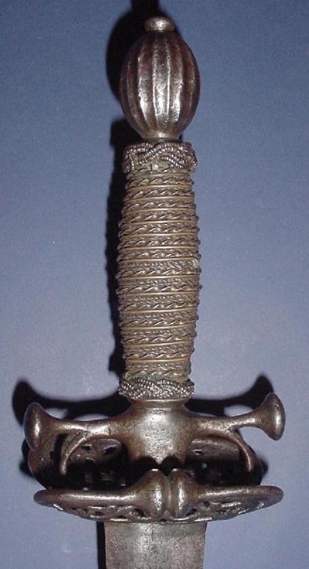 Transitional Rapier/Smallsword, Probably Dutch, ca. 1660