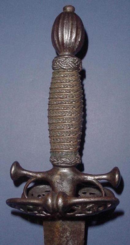 Transitional Rapier/Smallsword, Probably Dutch, ca. 1660