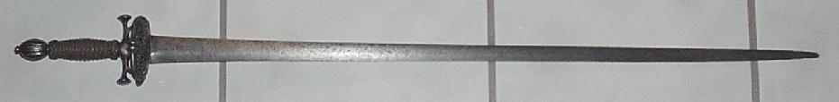 Transitional Rapier/Smallsword, Probably Dutch, ca. 1660