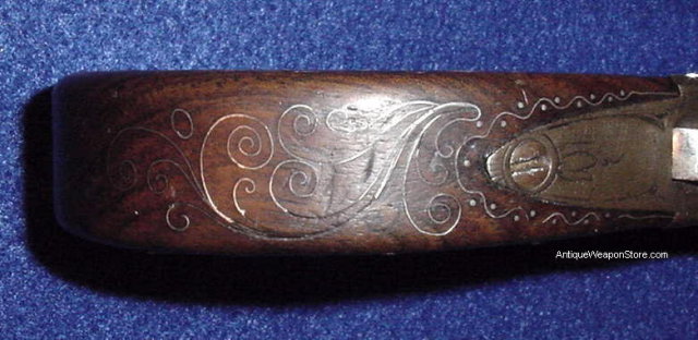 English Flintlock Boxlock Pistol, ca. 1810