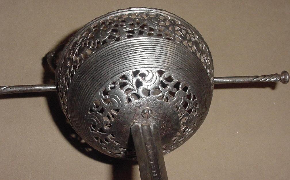 North Italian Chiseled and Pierced Cuphilt Rapier, ca. 1660