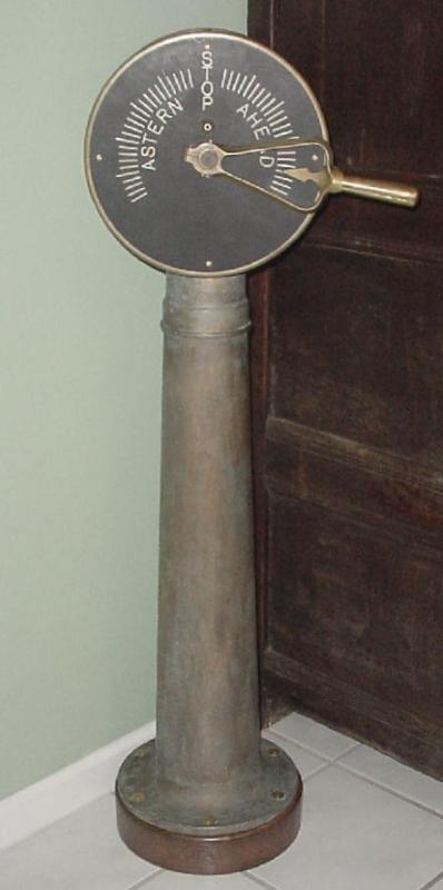 WWII Era US Navy or Merchant Marine Engine Order Telegraph