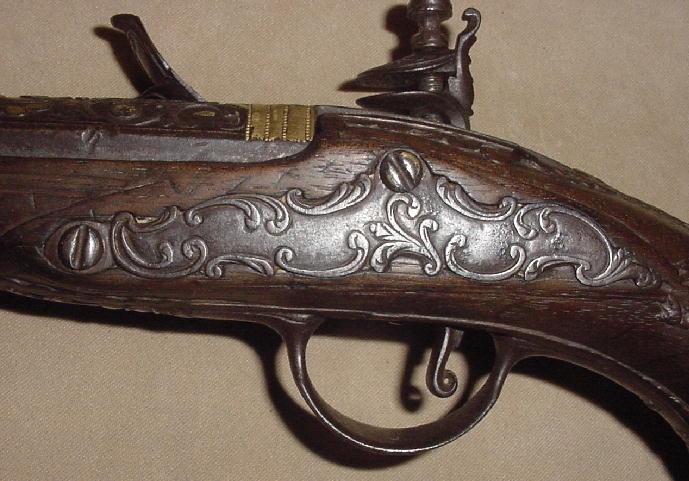 Italian Flintlock Pistol Made for the Eastern Market, Late 18th C