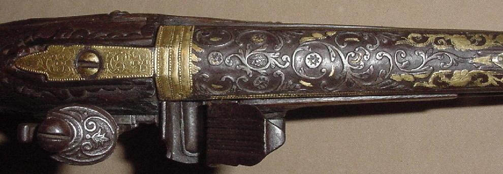 Italian Flintlock Pistol Made for the Eastern Market, Late 18th C