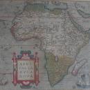 Map: Africae Tabula Nova, by Abraham Ortelius, 1570