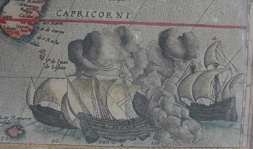 Map: Africae Tabula Nova, by Abraham Ortelius, 1570