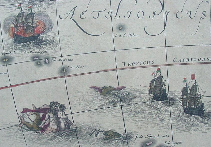 Map: Jodocus Hondius Jr. “Africae Nova Tabula”, Amsterdam 1619