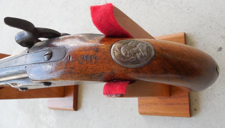 Rare Chief’s Grade Medallion Pistol by Ketland, Early 19th C