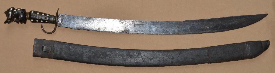 Unique Italian Cutlass, Sabre, Sword, ca. 1700