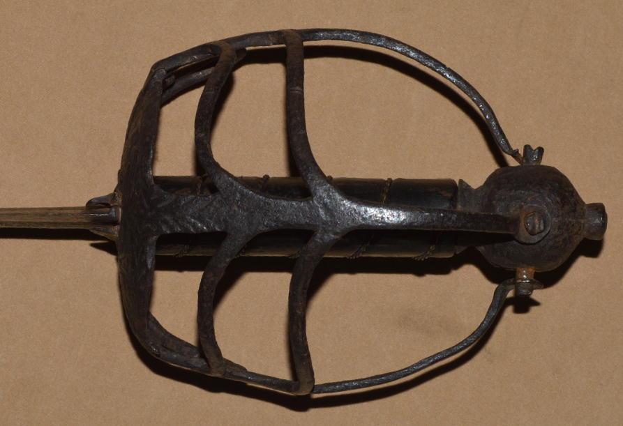 English Mortuary Hilted Backsword, ca. 1640