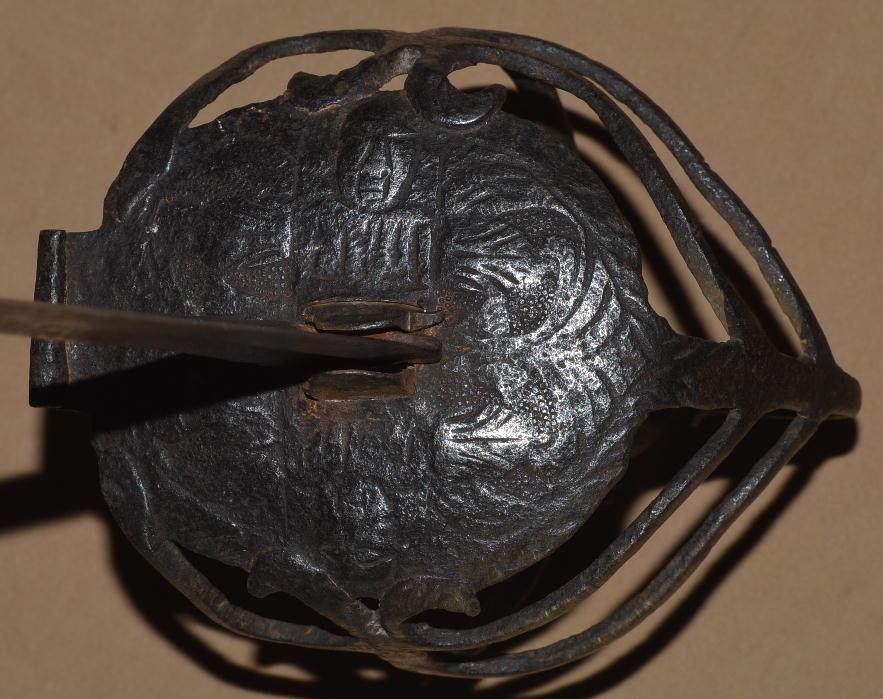 English Mortuary Hilted Backsword, ca. 1640