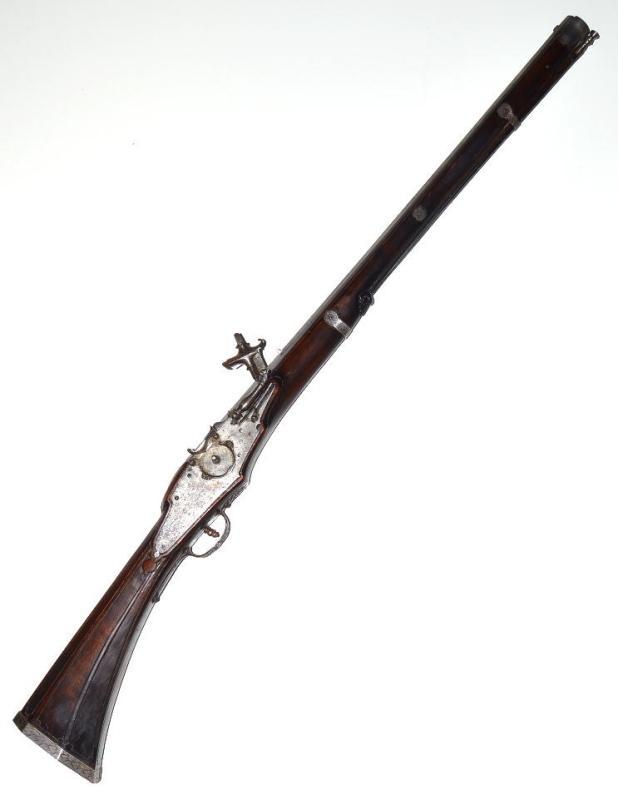 Italian (Brescian) Wheellock Rifle, Mid-17th C
