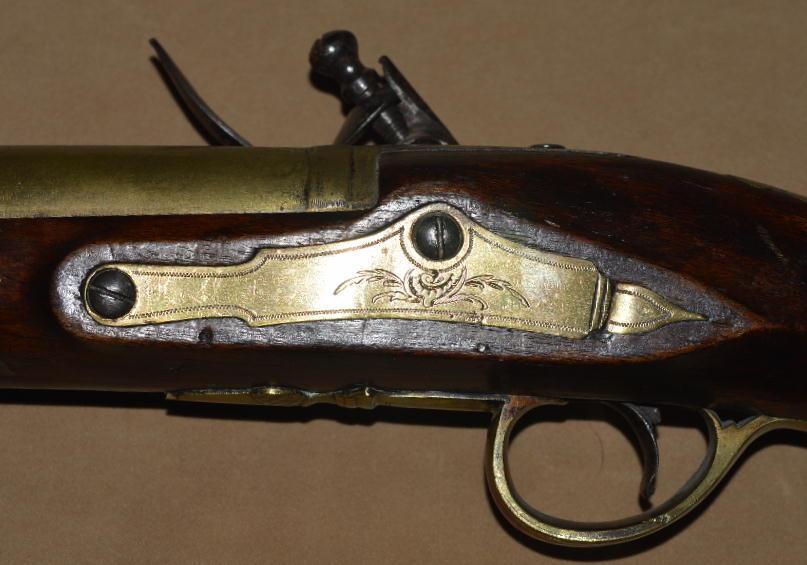 English Brass-Barreled Flintlock Blunderbuss, ca. 1825