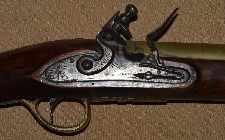 English Brass-Barreled Flintlock Blunderbuss, ca. 1825