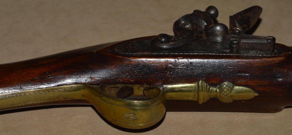 English Brass-Barreled Flintlock Blunderbuss, ca. 1825
