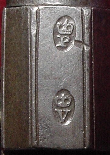 Flintlock Over and Under Tap Action Pistol, ca. 1810