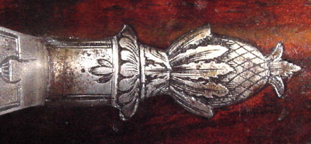 English Flintlock Officers Pistol, ca. 1810