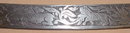 Engraved Indian Tulwar, Sword, Sabre, 19th C