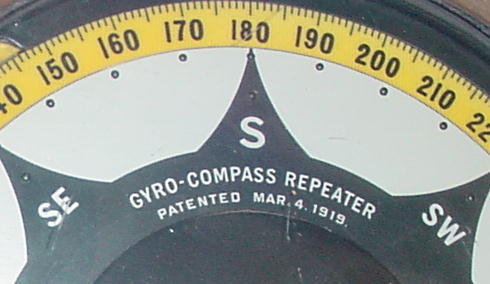 Sperry Repeating Gyro-Compass from Pearl Harbor Survivor!