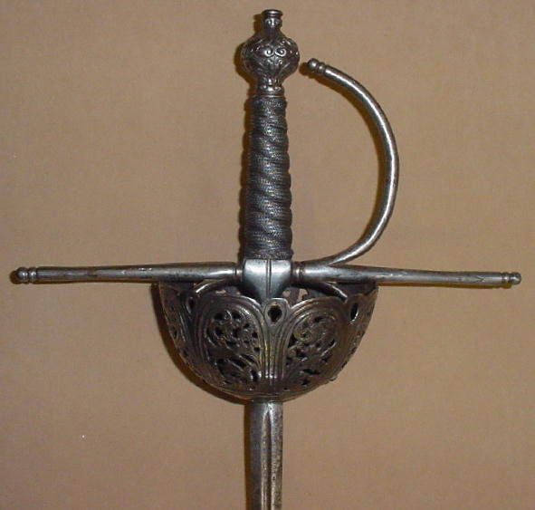 Fine Spanish Cuphilt Rapier, ca. 1650