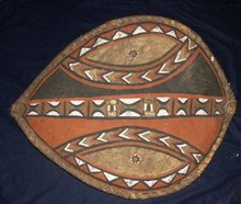 African Masai Ceremonial Shield, Late 19th/early 20th C