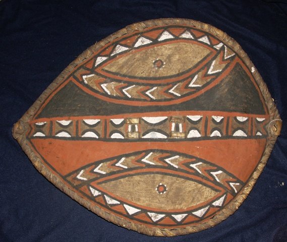 African Masai Ceremonial Shield, Late 19th/early 20th C