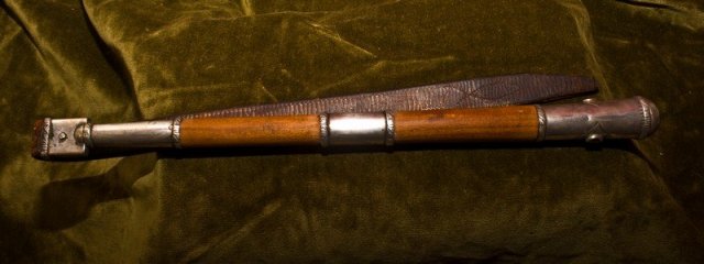 German WWI Silver-mounted Officer's Cavalry Crop