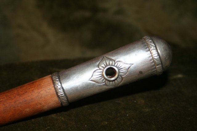 German WWI Silver-mounted Officer's Cavalry Crop