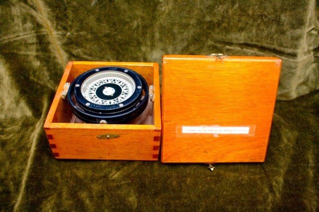 WWII Japanese Ship's Compass, Destroyer Yukikaze