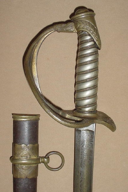 Presentation Grade US M1860 Cavalry Officers Sabre