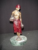 Bronze Figurine/Water Carrier Girl