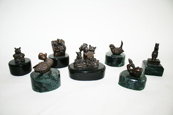 Mini Bronze Figurines