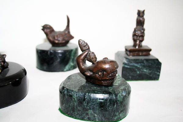 Mini Bronze Figurines