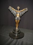 Bronze Figurine/ Bat Girl