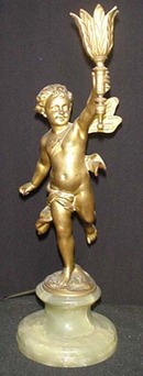 CHERUB LIGHTING FIXTURE