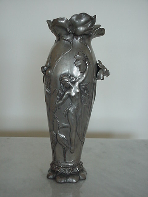 ART NOUVEAU FAIRY VASE