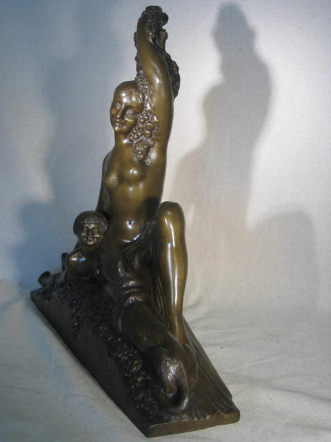 GIRL W/ BOY AND DOG