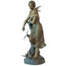 Antique Art Nouveau Bronze Sculpture