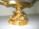 DORE BRONZE & CRYSTAL CENTER PIECE BOWL