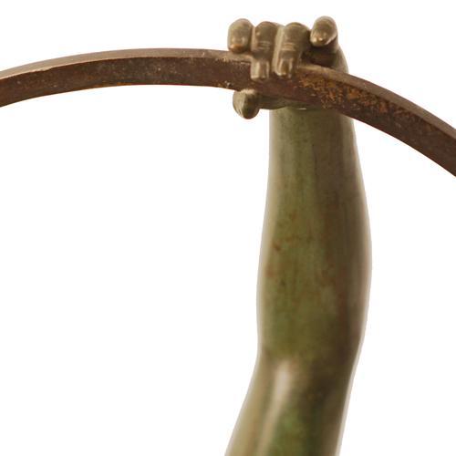 Antique Art Deco Sculpture of Diana the Archer by G. Daverny