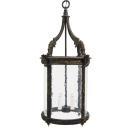 Achantus Leaf English Cast Bronze Lantern Chandelier