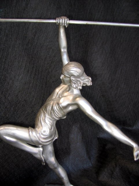 Silver Figurine The Amazon Girl