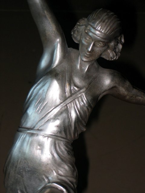 Silver Figurine The Amazon Girl