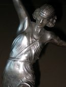 Silver Figurine The Amazon Girl