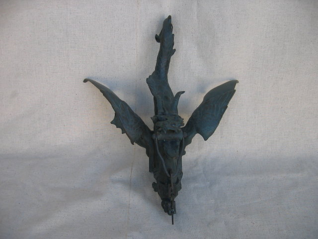 Antique Dragon Wall Sconces Bronze