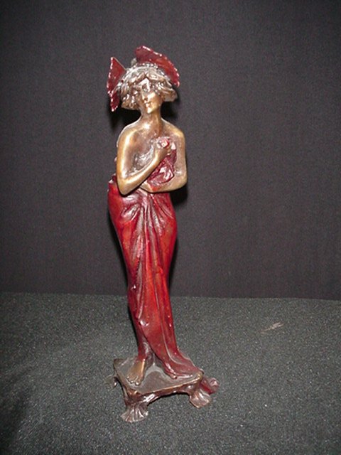 Bronze Figurine/Butterfly Girl