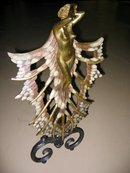 Nude Lady Fireplace Andirons
