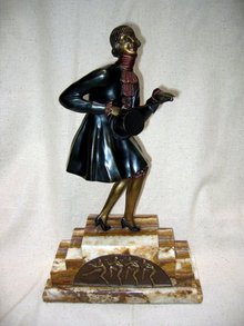 Top Hat Dancer Bronze