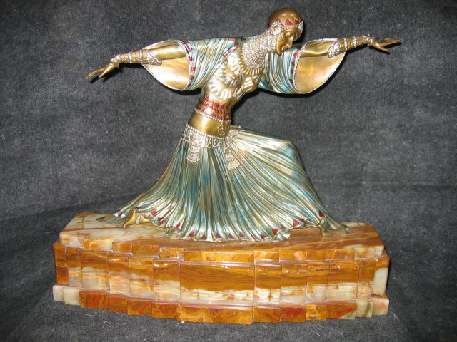 Thais Bronze on Marble